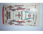 Autorama Decalque 1/32 GTR Alfa Romeo 155 v6 tl Martini